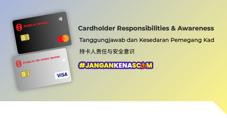 Header for email blast - Cardholder Responsibilities & Awareness