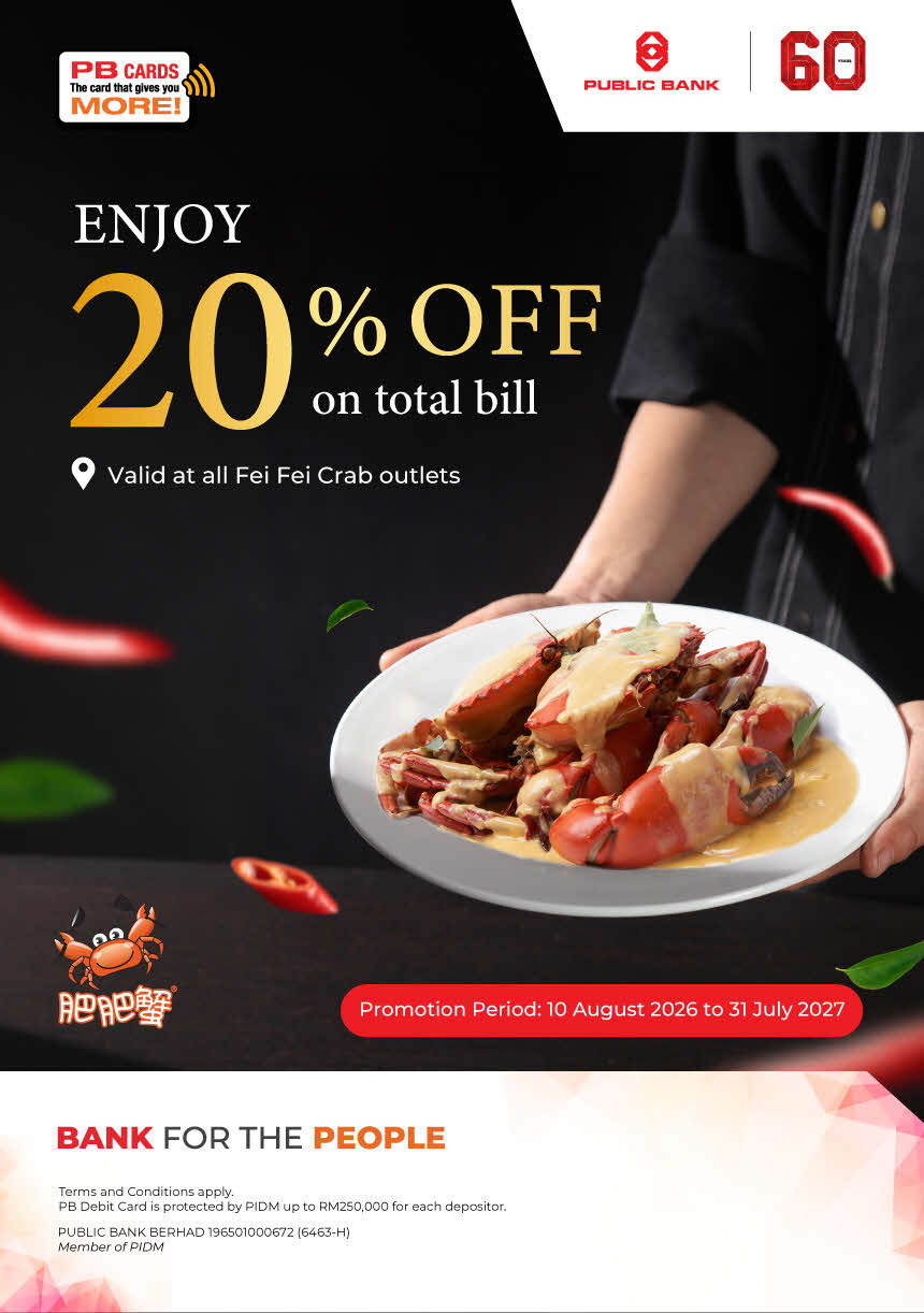 PB Privileges @ Fei Fei Crab