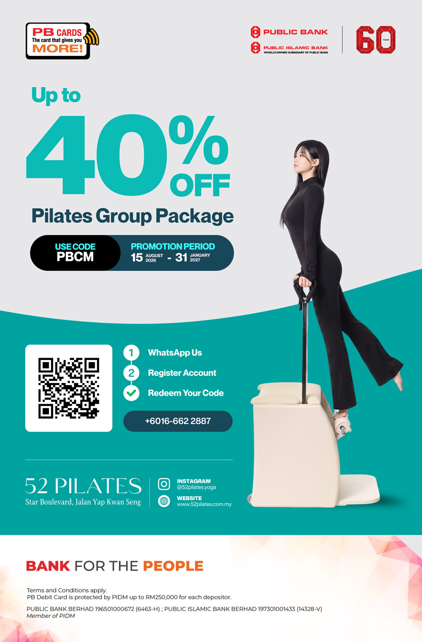 PB Privileges @ 52 Pilates